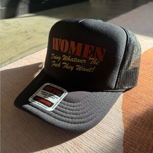 Rebel & Soul: Women Doing What They Want Trucker Hat